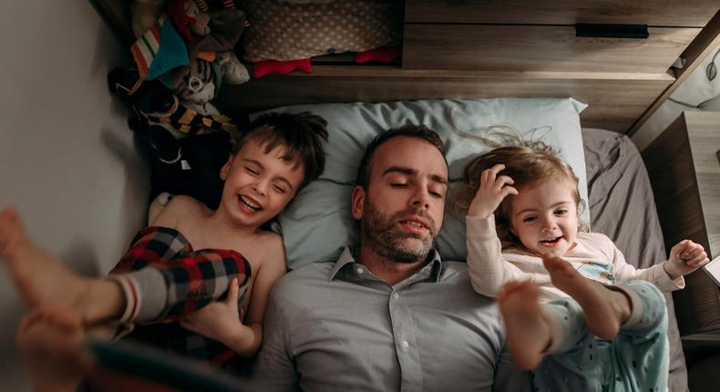 The author has three sons all under 10 years old; bedtimes are difficult in her house.Cavan Images/Getty Images