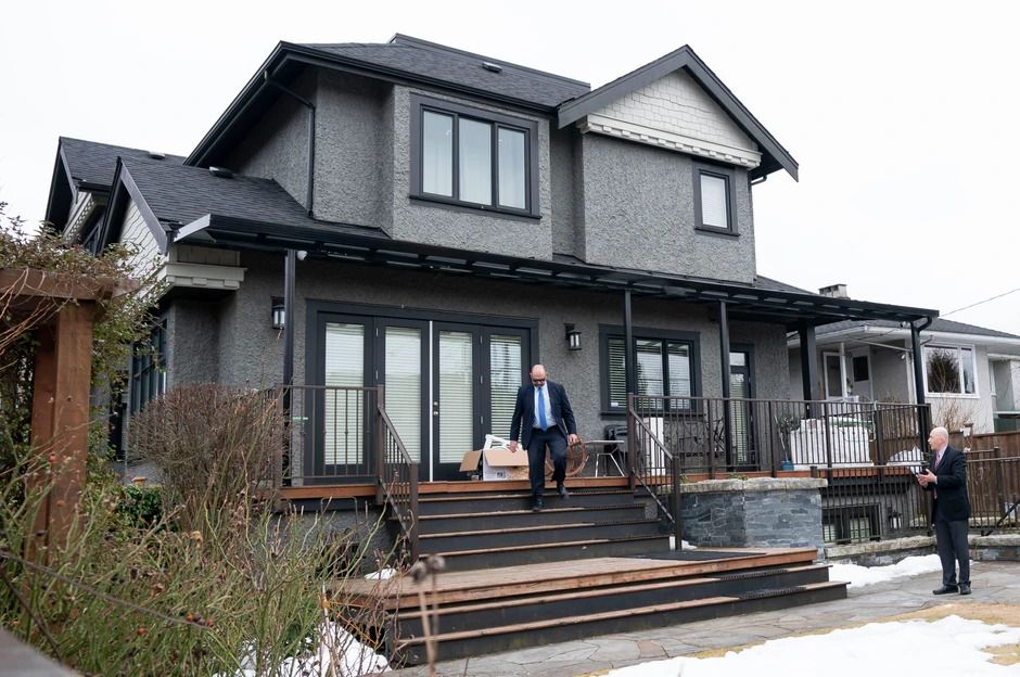 Kuća u kojoj Meng boravi u Vankuveru