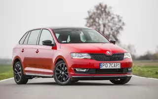 Skoda Rapid Spaceback Monte Carlo - dynamiczny akcent