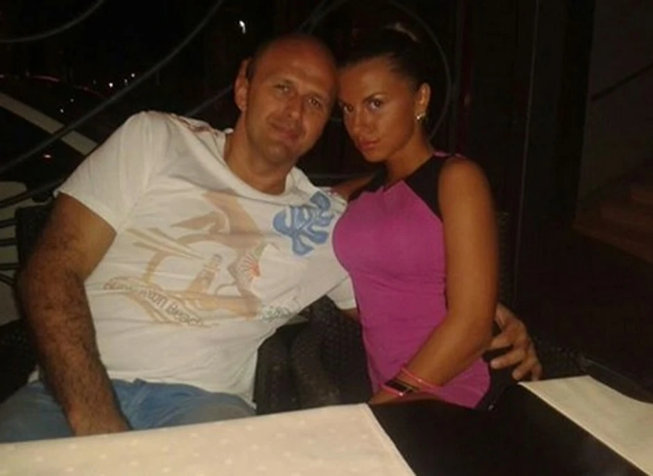 Dragana Mitar sa mužem Sinišom