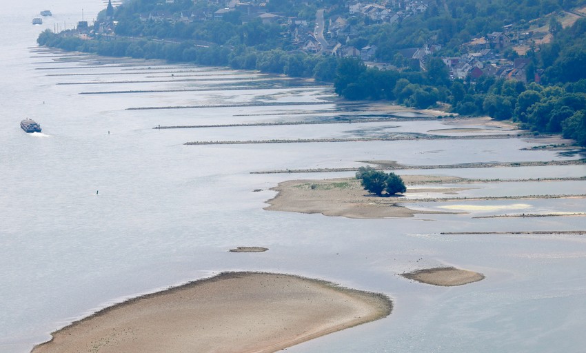 Nizak vodostaj Rajne ugrožava transport robe i ekonomiju Nemačke
