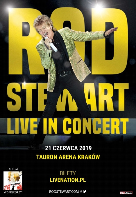 Rod Stewart - koncert w Krakowie 21 czerwca 2019 r.