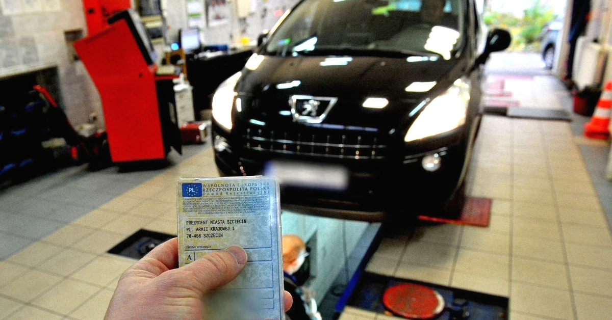 Masz to w aucie? Diagnosta sprawdzi jedną rzecz i tracisz dowód rejestracyjny