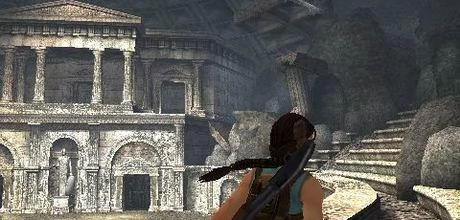 Screen z gry "Tomb Raider Anniversary" (Wersja na PSP)