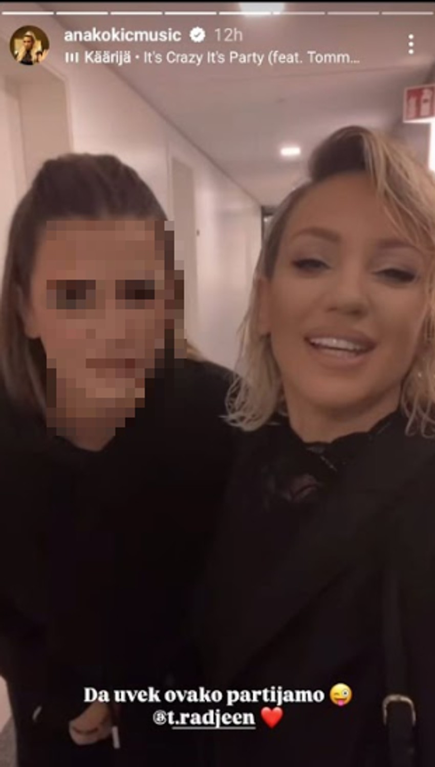 Ana Kokić sa ćerkom