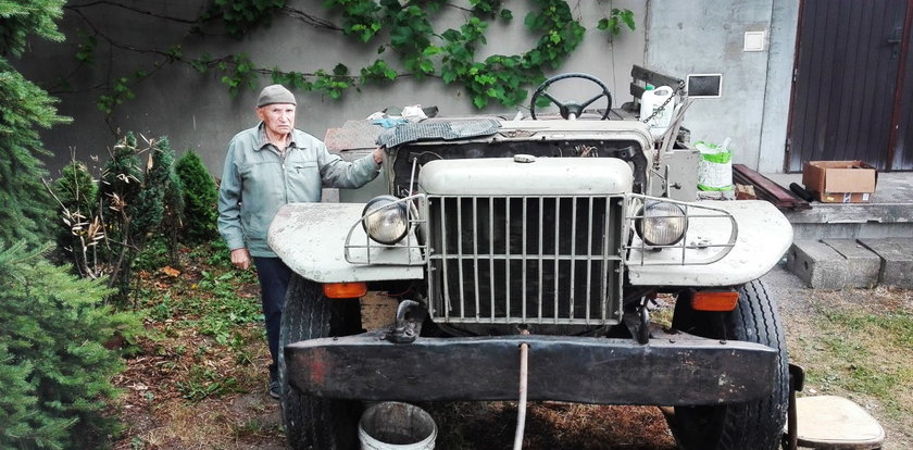 Spełnijmy marzenie 93-letniego kombatanta! Pan Józef chce odrestaurować dodge'a z 1942 roku