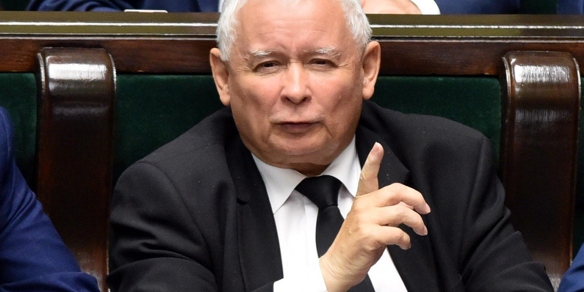 Jarosław Kaczyński:  - Utrzymujemy prawą flankę