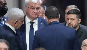 Vladimir Zelenski i Benjamin Netanjahu 