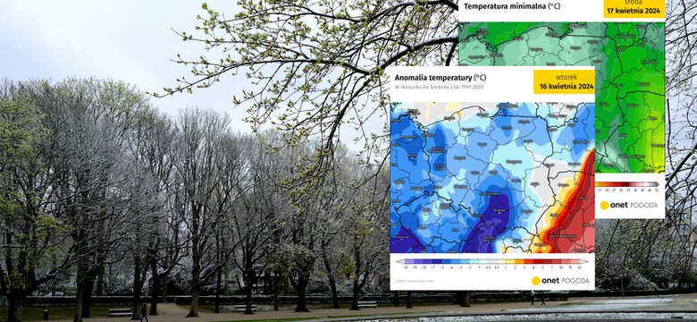 Gorący początek kwietnia zamieni się w potężne ochłodzenie. To będzie szok termiczny [MAPY]