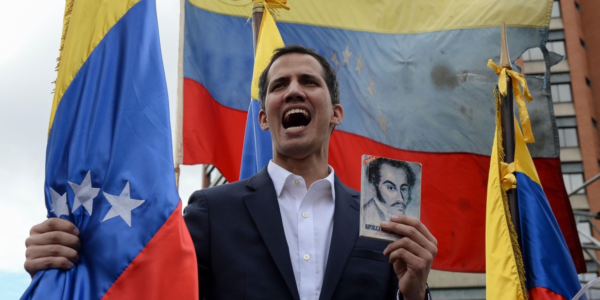 Juan Guaido zapowiedział,  że zmiana władzy jest już blisko