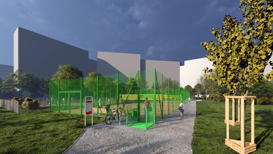 W pobliżu szkoły powstaną boiska do siatkówki plażowej