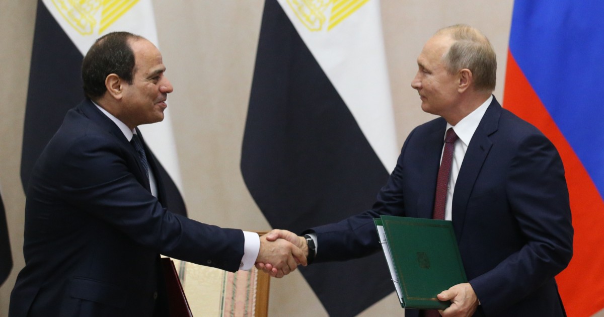 Russia to supply titanium components for Egypt’s first nuclear power plant