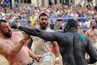 Włochy Florencja Calcio Storico Fiorentino futbol