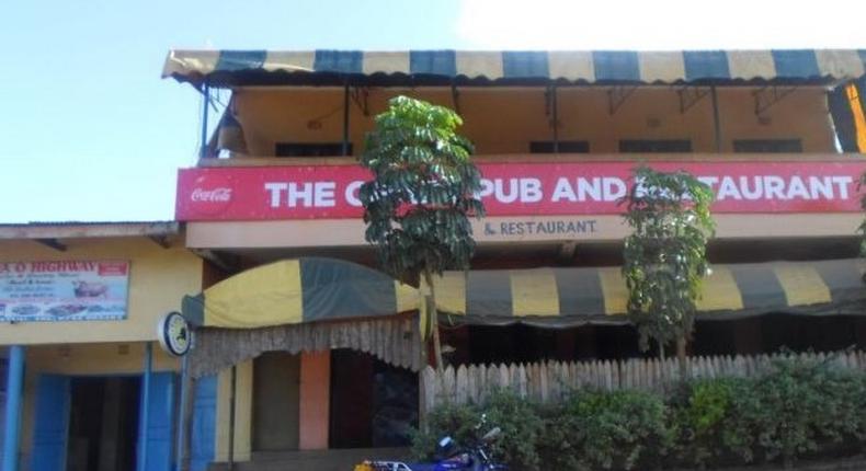 The Craft Bar and Restaurant in Machakos town. Governor Alfred Mutua orders closure of bars, entertainment spots for first two days of census period