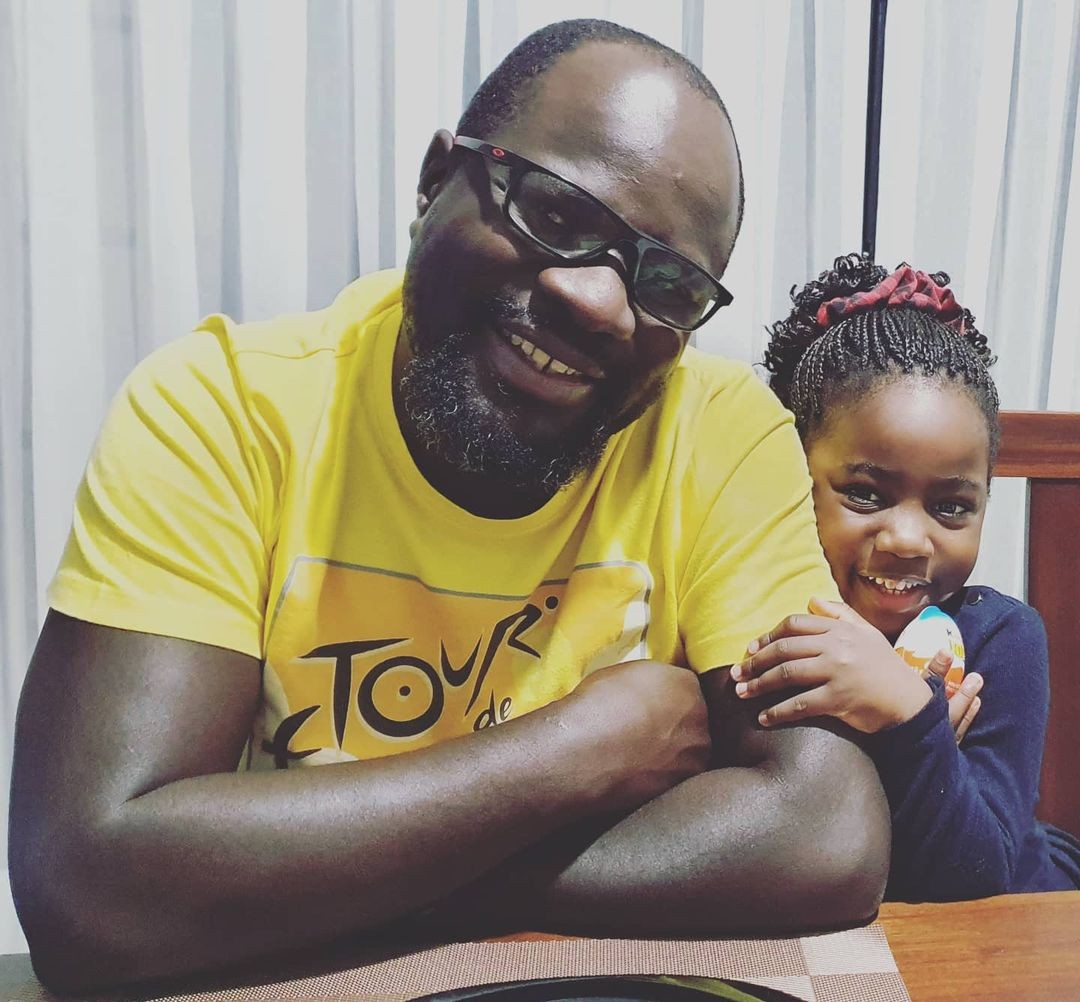 Gidi Gidi and daughter Marie- Rose