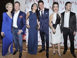 Pięknie sparowani: znani zakochani na gali Srebrne jabłka 2012