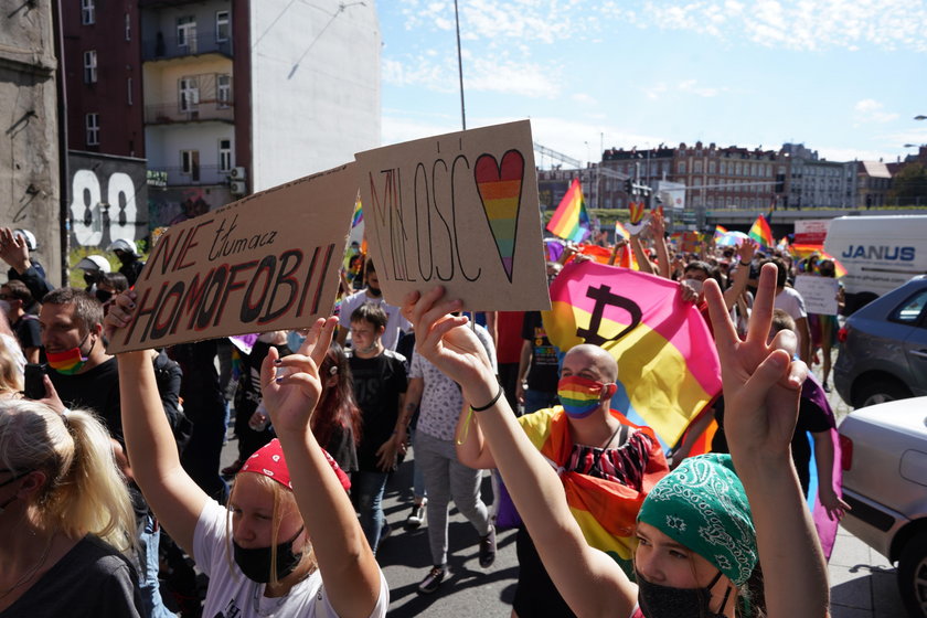 Marsz Równości przeszedł ulicami Katowic