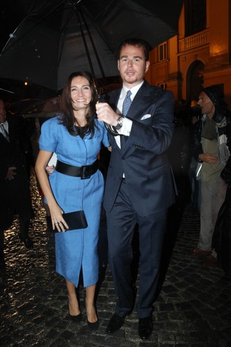 Dominika Kulczyk z mężem