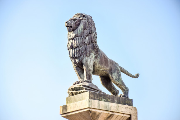Pomnik lwa w Londynie