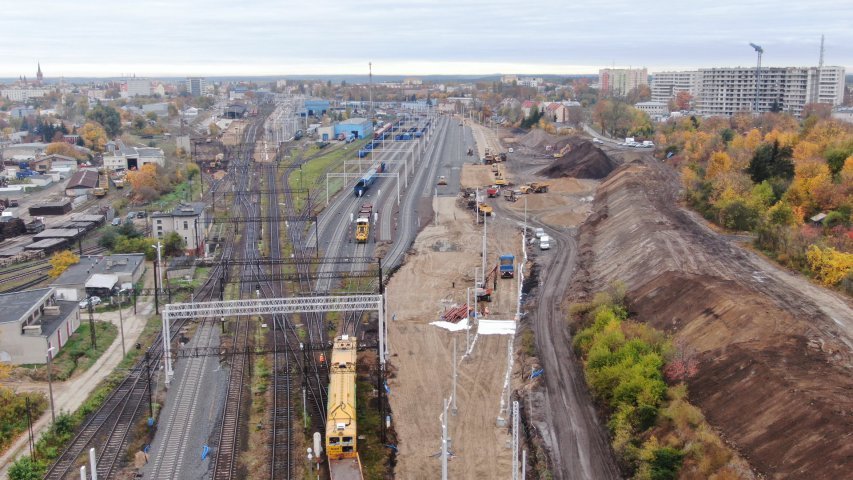 Stacja Olsztyn Główny. Rozrasta się tunel na Zatorze [ZDJĘCIA]