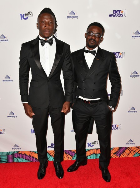 Stonebwoy and NAM1 at the 2018 BETs