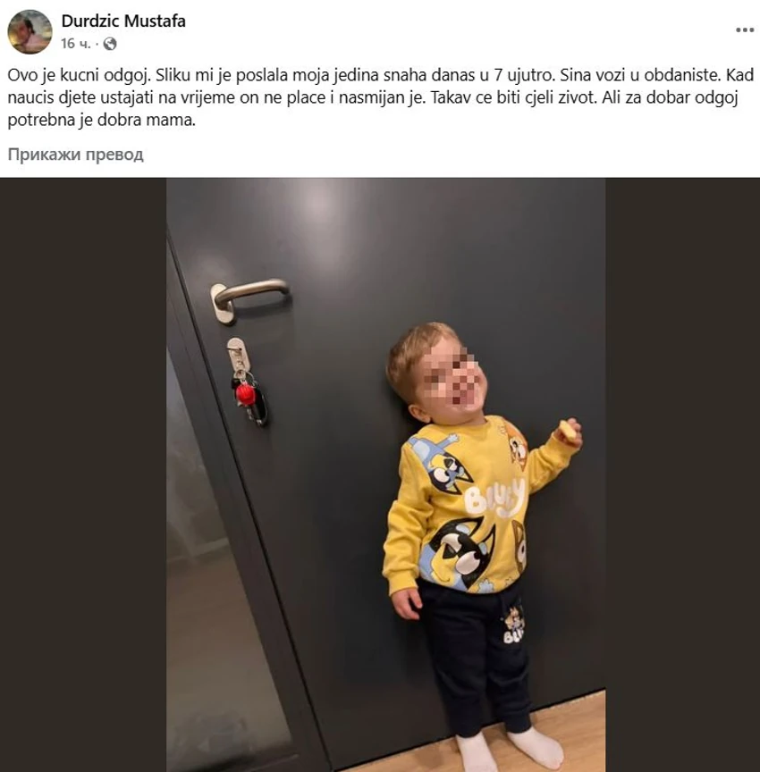 "OVU SLIKU MI JE DANAS POSLALA MOJA JEDINA SNAJKA" Asminov otac ponovo pecka Aneli: "Za dobar odgoj potrebna je dobra mama", pokazao FOTKU UNUKA