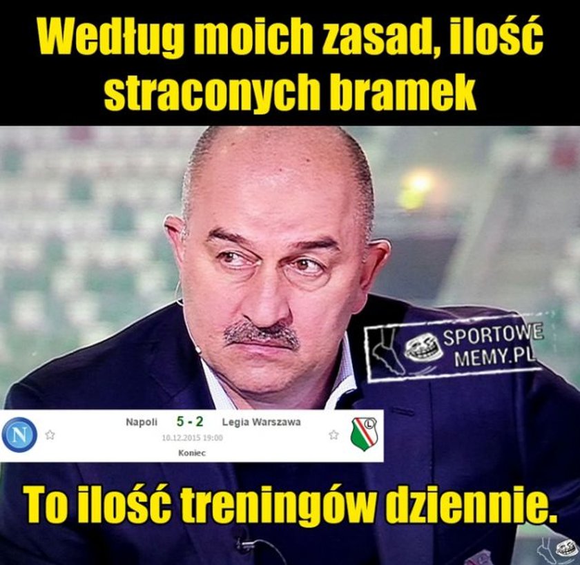 Legia za słaba na Europę. Internauci nie mają litości. MEMY