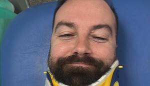 Bogoljub Veličković koji je doživeo tešku saobraćajnu nesreću na eletričnom trotinetu