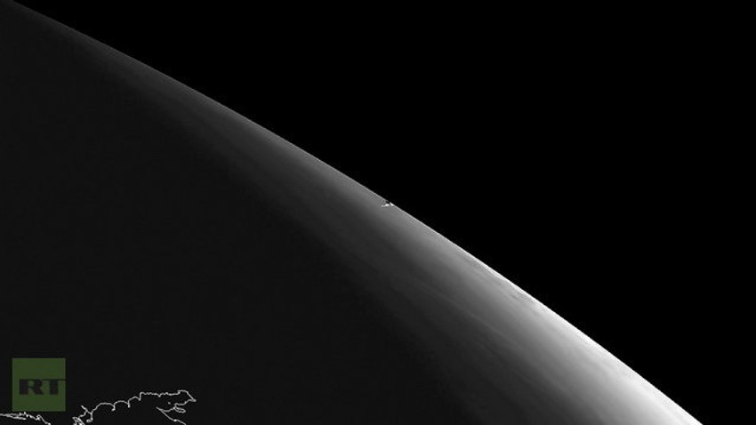 Meteorološki satelit Meteo 10 fotografisao je meteor neposredno nakon što je ušao u Zemljinu atmosferu (FOTO: EUMETSAT)