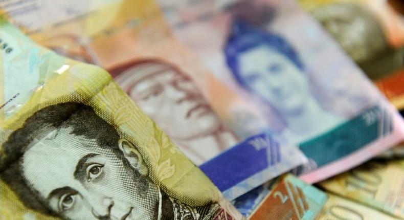 In one year, Venezuela's currency, the bolivar, has lost 94 percent of its value