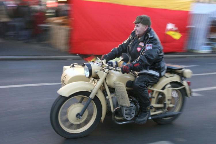 W Poznaniu odbył się pokaz zabytkowych motocykli