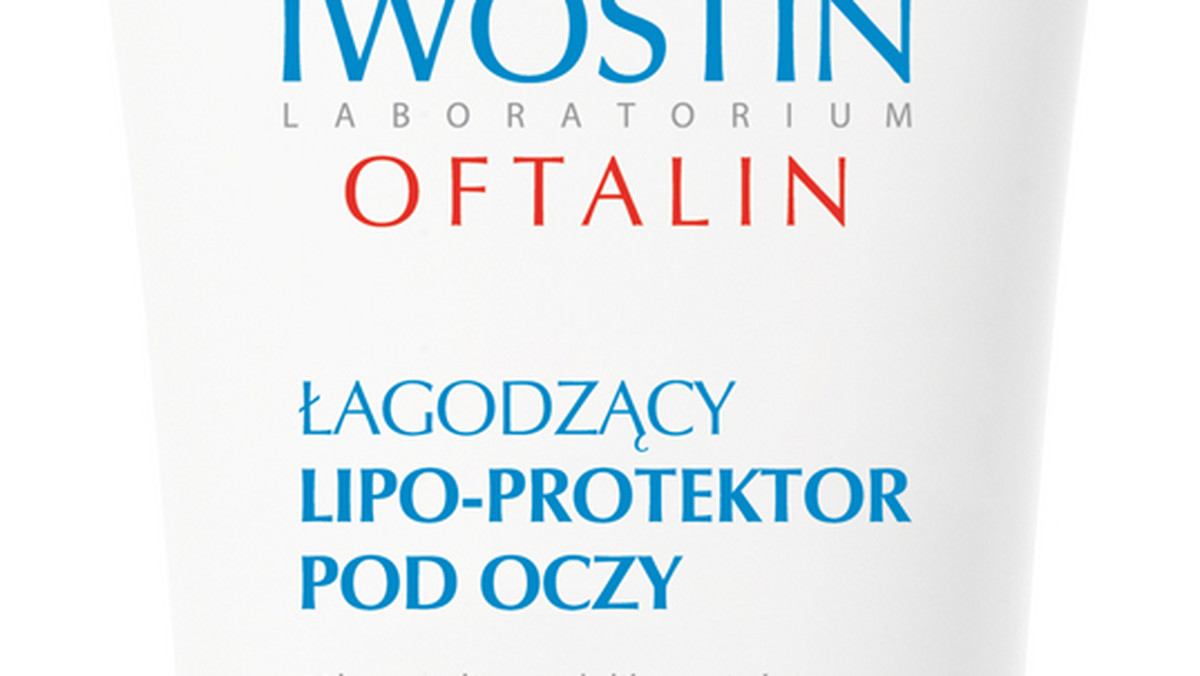 Iwostin przedstawia nowość do codziennej pielęgnacji wrażliwej i podrażnionej skóry wokół oczu z serii IWOSTIN OFTALIN.