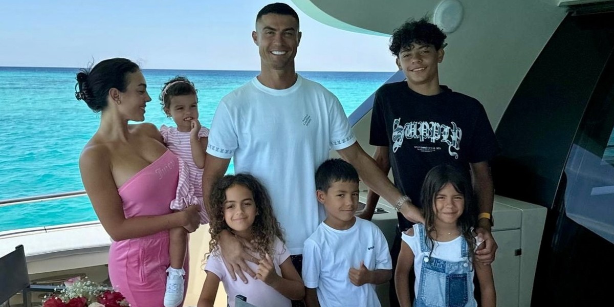 Cristiano Ronaldo zawsze powtarza, że dla niego rodzina jest najważniejsza. 