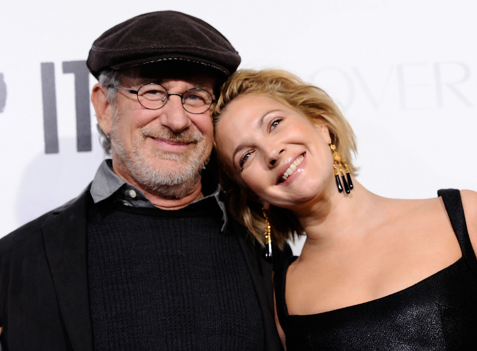 Steven Spielberg i Drew Barrymore