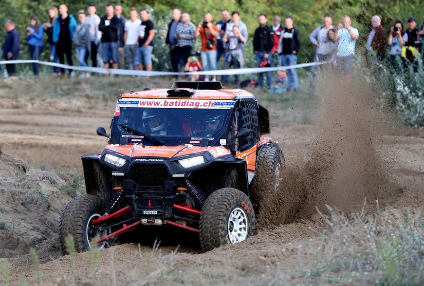 Rajd Baja Poland, sierpień 2018 r., na zdjęciu Vincent Gonzales