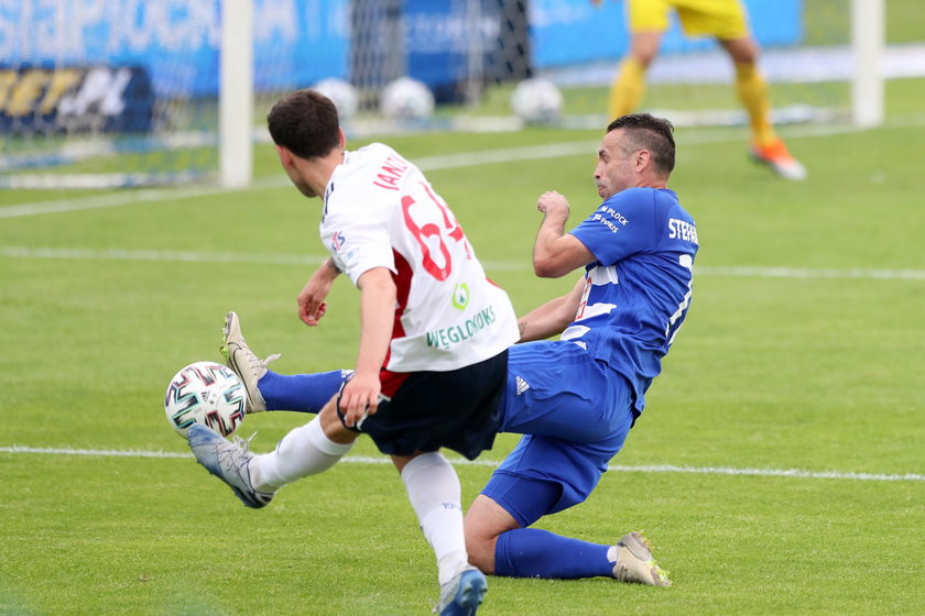 Ekstraklasa 34. kolejka: Wisła Płock - Górnik Zabrze 1:0