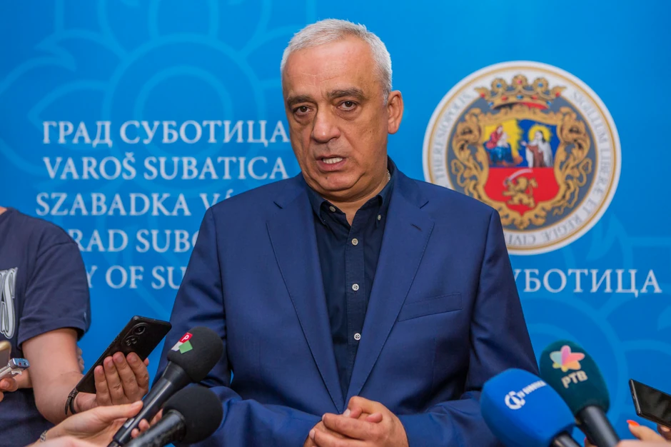 Gradonačelnik Subotice Stevan Bakić