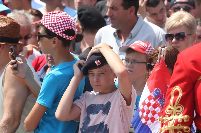 Oluja, Akcija, Hrvatska