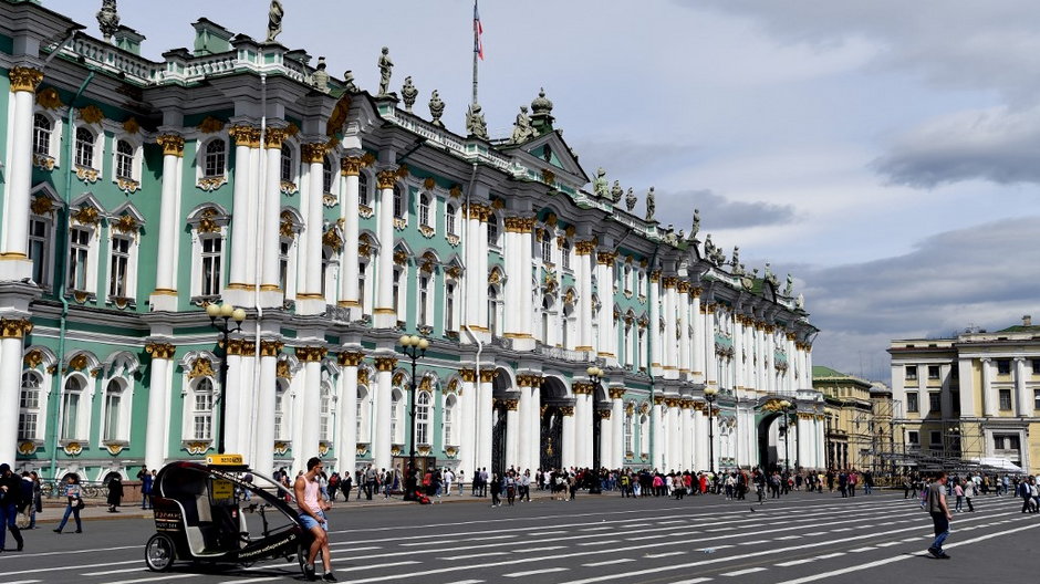 ałac Zimowy (obecnie siedziba Ermitażu)