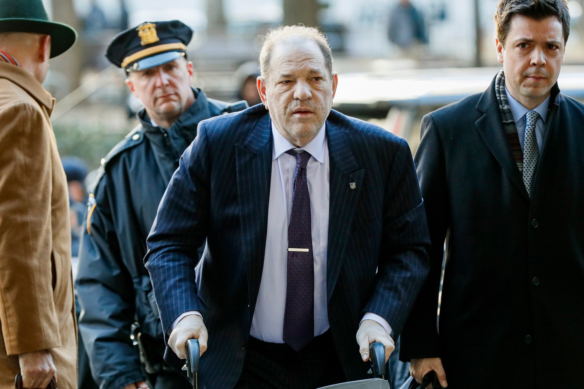 Bývalý americký filmový producent Harvey Weinstein.