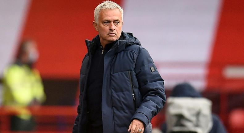 Tottenham manager Jose Mourinho was unhappy with his team's attitude against Sheffield United