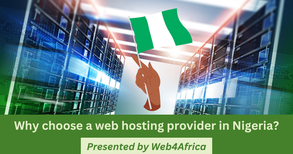 Why choose a Nigerian web hosting provider over an international one?