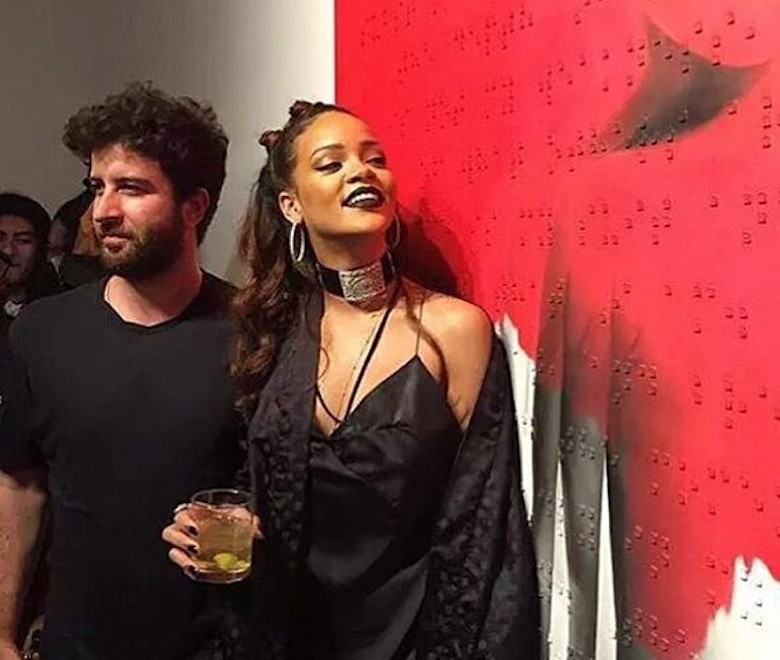 Roy Nachum i Rihanna w MAMA w Los Angeles