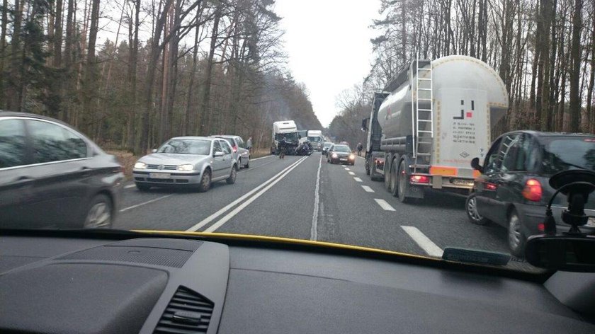 Tragiczny wypadek na drodze krajowej nr 46