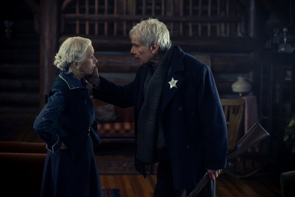 Helen Mirren i Harrison Ford w serialu "1923"
