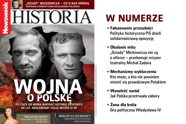 Newsweek historia 11/2016 listopad 2016 wojna o polskę