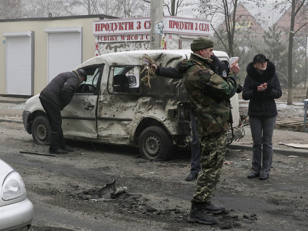 Atak rakietowy na Mariupol został dokonany z terytoriów kontrolowanych przez separatystów