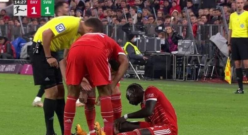 Sadio Mané sort sur blessure à 12 jours de la Coupe du monde.