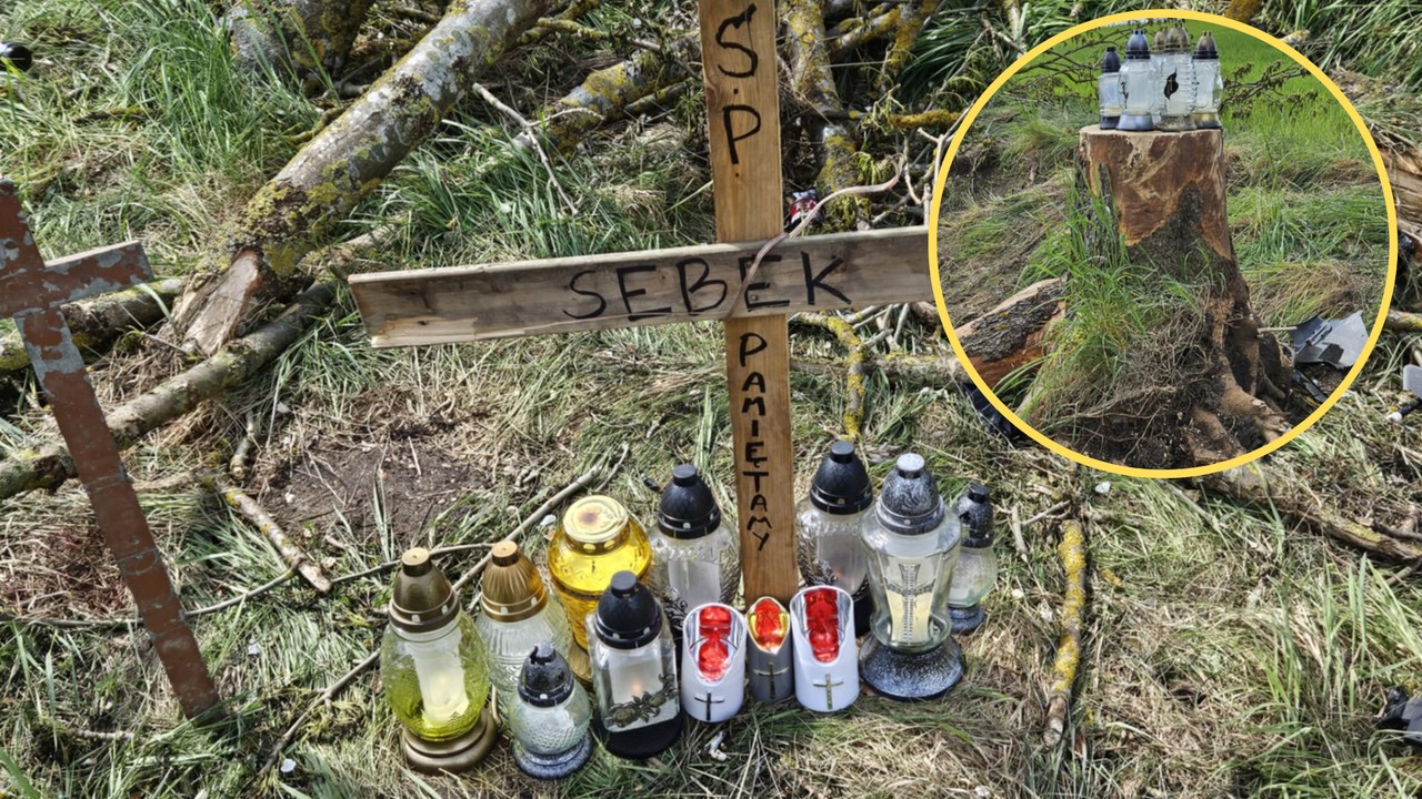 Tragiczny wypadek na Pomorzu. Mieszkańcy zdobyli się na piękny gest wobec "Sebka"