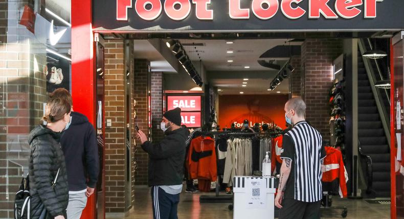 Foot Locker acquired 10 million new customers in the US last year through rising brands like On and Hoka.Asanka Ratnayake/Getty Images